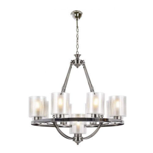Подвесная люстра Lumina Deco Santini LDP 1220-9 CHR+WT 