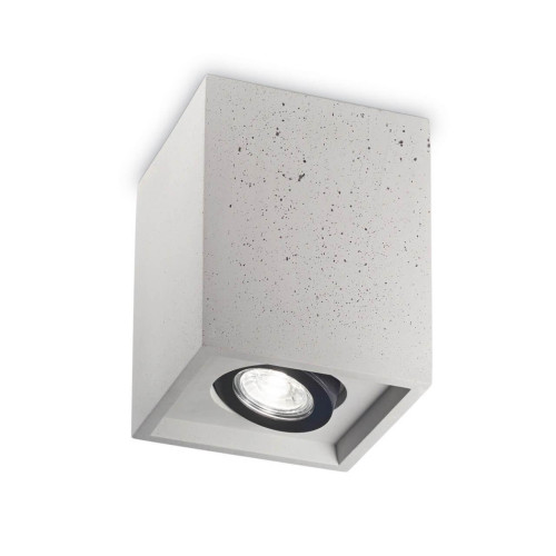 Потолочный светильник Ideal Lux Oak PL1 Square Cemento 150475 