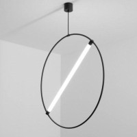  - Подвесной светодиодный светильник Siled Truba Hoop 7373000