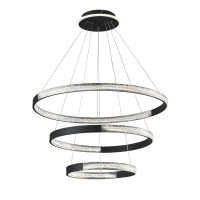  - Подвесной светодиодный светильник Kink Light Далим 09430-40+60+80A,19