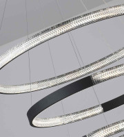  - Подвесной светодиодный светильник Kink Light Далим 09430-40+60+80A,19