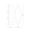 Настенный светильник Lucia Tucci Modena W172.1 Small LED320 - Настенный светильник Lucia Tucci Modena W172.1 Small LED320