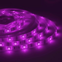  - Светодиодная влагозащищенная лента Apeyron 7,2W/m 30LED/m 3528SMD разноцветная 5M 10-03