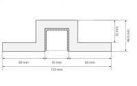  - Декоративный Профиль ARL-LINE-35-250 (ГКЛ 12.5мм) (Arlight, -)