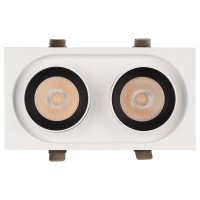 - Светильник LGD-PULL-S100x200-2x10W White6000 (WH, 20 deg) (Arlight, IP20 Металл, 3 года)