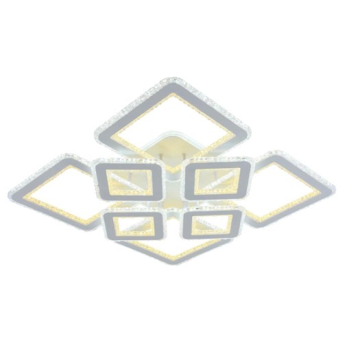 Потолочная светодиодная люстра Profit Light 8041/4+4 WHT A 