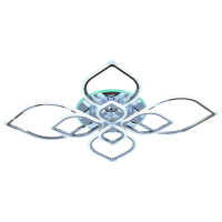 - Потолочная светодиодная люстра Profit Light 8079/4+4 CHR