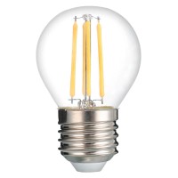  - Лампа светодиодная филаментная Thomson E27 9W 4500K шар прозрачная TH-B2094