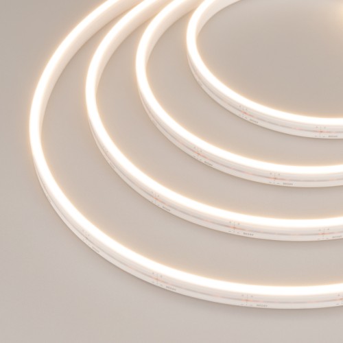 Герметичная лента MOONLIGHT-5000S-SIDE-2835-120-24V Warm (6х12mm, 10W, IP67) (Arlight, Прямой вывод кабеля) Гибкая герметичная лента (неон серии MOONLIGHT), сечение 6×12 мм. Светодиоды SMD 2835 120 шт/м. Цвет свечения ТЕПЛЫЙ БЕЛЫЙ (3000 К), индекс цветопередачи CRI>90, световой поток 280 лм/м, угол излучения 120°. Мощность 10 Вт/м, питание 24 В. Класс пылевлагозащиты IP67. Размеры 5000×6×12 мм. Мин. отрезок 50 мм. Горизонтальный изгиб SIDE, минимальный радиус изгиба 30 мм. Катушка 5 м. Цена за 1 м. Гарантия 3 года.