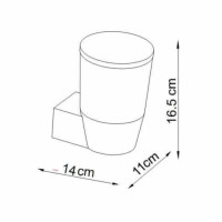  - Уличный настенный светодиодный светильник Lucide Ninke 14892/01/30