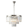 Подвесная люстра iLamp Triumph 7383/8P Nickel - Подвесная люстра iLamp Triumph 7383/8P Nickel