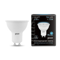  - Лампа светодиодная Gauss GU10 7W 4100K матовая 101506207
