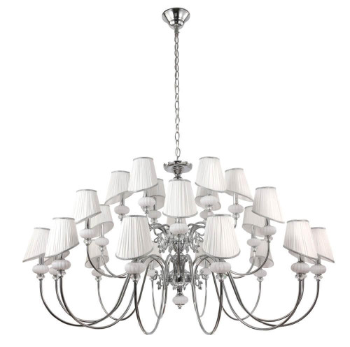 Подвесная люстра Crystal Lux Alma White SP-PL12+6+6 