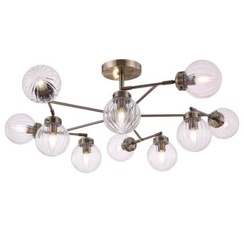 Потолочная люстра Freya Daisy FR5041PL-10BS 