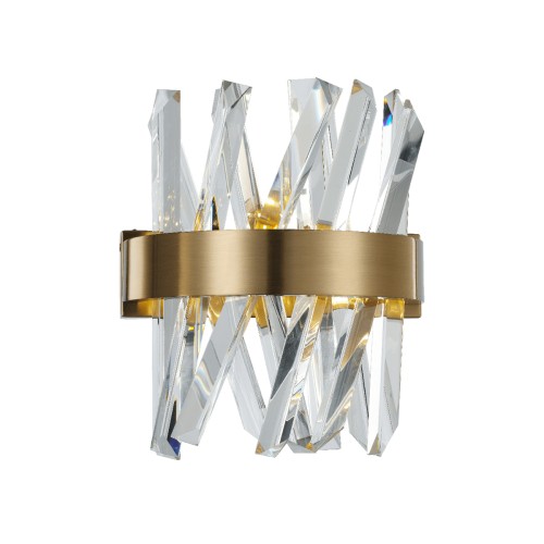 Настенный светильник Akasha 250A light antique brass 