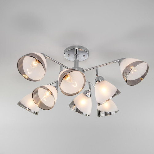 Потолочная люстра Eurosvet Paola 30126/8 хром 