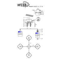  - Потолочная люстра Wedo Light Lodi 66585.01.37.04
