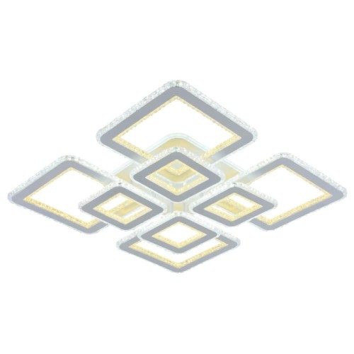 Потолочная светодиодная люстра Profit Light 8041/4+4 WHT B 
