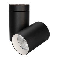  - Светильник SP-POLO-SURFACE-TURN-R85-15W White5000 (BK-WH, 40 deg) (Arlight, IP20 Металл, 3 года)