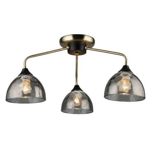 Потолочная люстра IMEX MD.3826-3-S AB+BK 