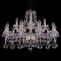  - Подвесная люстра Bohemia Ivele 1413/10+5/300 G Balls