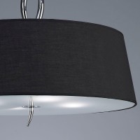  - Потолочный светильник Mantra Ninette Satin Nickel 1918
