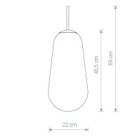  - Плафон Nowodvorski Cameleon Pear L 8532