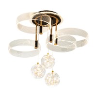  - Потолочный светильник LED4U L1040-750 BK