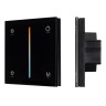 Панель SMART-P21-MIX-G-IN Black (12-24V, 4x3A, Sens, 2.4G) (Arlight, IP20 Пластик, 5 лет) - Панель SMART-P21-MIX-G-IN Black (12-24V, 4x3A, Sens, 2.4G) (Arlight, IP20 Пластик, 5 лет)