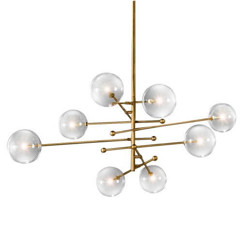 Люстра Globe Mobile 8 brass 