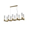 Подвесная люстра Crystal Lux OTONO SP10 L980 BRASS/TRANSPARENTE - Подвесная люстра Crystal Lux OTONO SP10 L980 BRASS/TRANSPARENTE