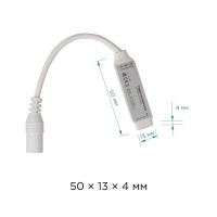  - Мини-контроллер RGB Apeyron с пультом 12/24V C4-18