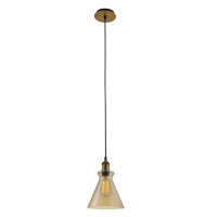 - Подвесной светильник Crystal Lux Campanella SP1 Amber