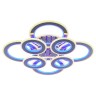 Потолочная светодиодная люстра Profit Light 8005/4+4 CHR - Потолочная светодиодная люстра Profit Light 8005/4+4 CHR