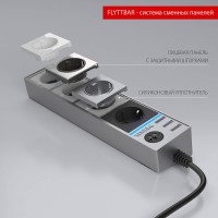  - Розеточный блок 4гн 3USB х 1,7м с/з Werkel WL20-04-03 4690389128394