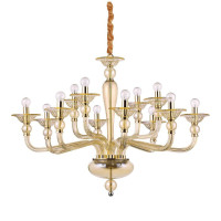  - Подвесная люстра Ideal Lux Danieli SP12 Ambra 221373