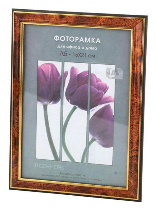 Фоторамка Interior Office 282/104 21*30 темный орех (25/750) Б0030658 