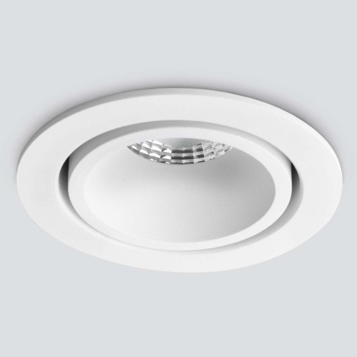 Встраиваемый светодиодный светильник Elektrostandard 15267/LED 7W 4200K белый/белый 4690389175602 