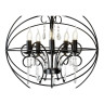 Подвесная люстра iLamp Life 8774-5 BK - Подвесная люстра iLamp Life 8774-5 BK
