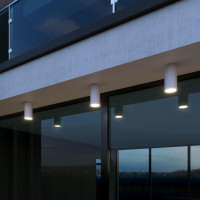  - Уличный светодиодный светильник Elektrostandard Light 35129/H белый 4690389176555