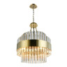 Подвесная люстра Lumien Hall Флоридия LH3054/12P-GDCG - Подвесная люстра Lumien Hall Флоридия LH3054/12P-GDCG