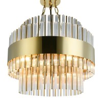  - Подвесная люстра Lumien Hall Флоридия LH3054/12P-GDCG