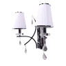 Бра Lumina Deco Glamour LDW 66247-2 WT+CHR - Бра Lumina Deco Glamour LDW 66247-2 WT+CHR