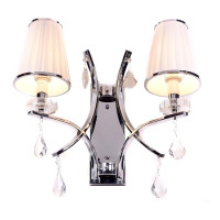  - Бра Lumina Deco Glamour LDW 66247-2 WT+CHR