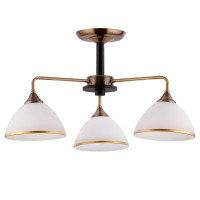 Потолочная люстра IMEX MD.0853-3-S AB  - Потолочная люстра IMEX MD.0853-3-S AB