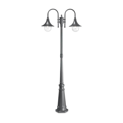 Садово-парковый светильник Ideal Lux Cima PT2 Antracite 246833 
