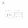 Светильник MS-ORIENT-BUILT-TURN-TC-S67x90-5W Day4000 (WH-BK, 30 deg, 230V) (Arlight, IP20 Металл, 5 лет) - Светильник MS-ORIENT-BUILT-TURN-TC-S67x90-5W Day4000 (WH-BK, 30 deg, 230V) (Arlight, IP20 Металл, 5 лет)