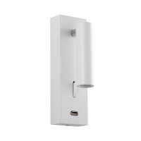  - Настенный светильник Crystal Lux CLT 210W USB WH