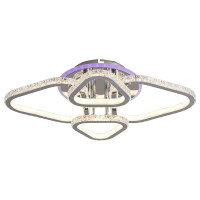  - Потолочная светодиодная люстра Profit Light 8042/2+2 CHR