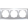 Рамка Werkel Diamant на 3 поста зеркальный WL08-Frame-03 4690389143830 - Рамка Werkel Diamant на 3 поста зеркальный WL08-Frame-03 4690389143830